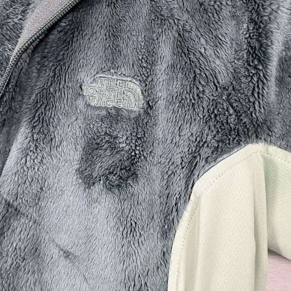 The North Face Women's Size Small Sherpa Fleece Full Zip Short Sleeve Sweatshirt - Picture 2 of 5